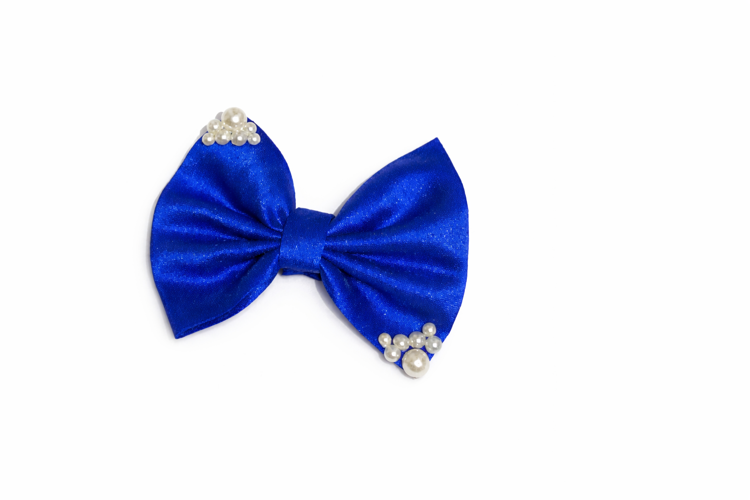 Royal Pearl Bow Hair Clip